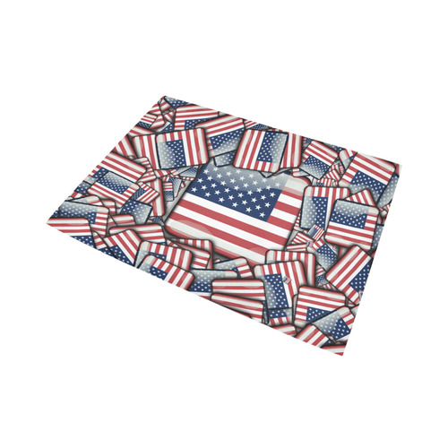 Flag_United_States_by_JAMColors Area Rug7'x5'