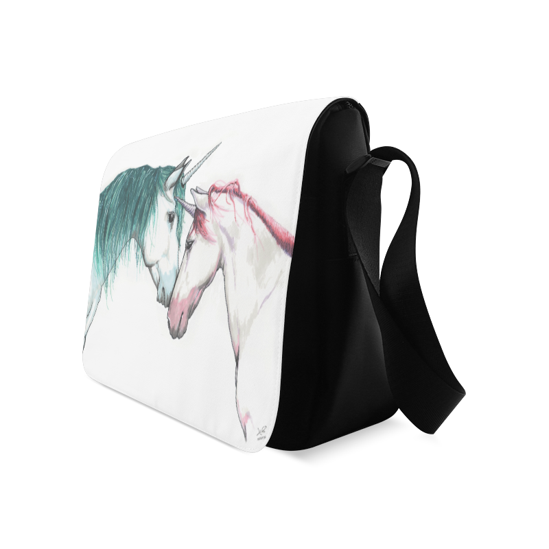 Unicorns in love Messenger Bag (Model 1628) ID D1223827