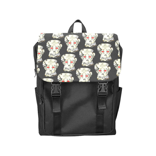 Gothic Sugar Skull 2 by Martina Webster Casual Shoulders Backpack (Model 1623)