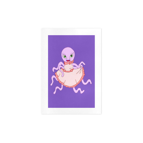 Octavia Octopus Art Print 7‘’x10‘’