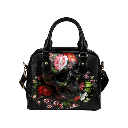 Skull Shoulder Handbag (Model 1634)