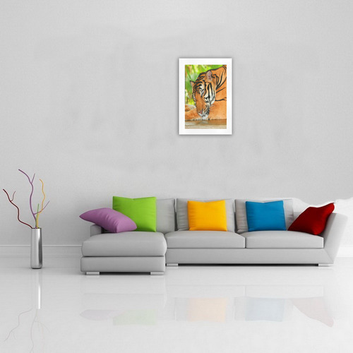 Sleeping Tiger Art Print 16‘’x23‘’