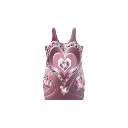 River Flowing Hearts Medea Vest Dress (Model D06)