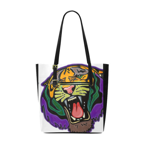 Tiger Euramerican Tote Bag/Small (Model 1655)