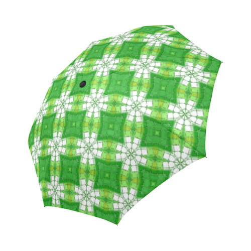 Spring Green Auto-Foldable Umbrella (Model U04)