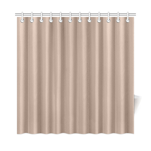 Warm Taupe Shower Curtain 72"x72"