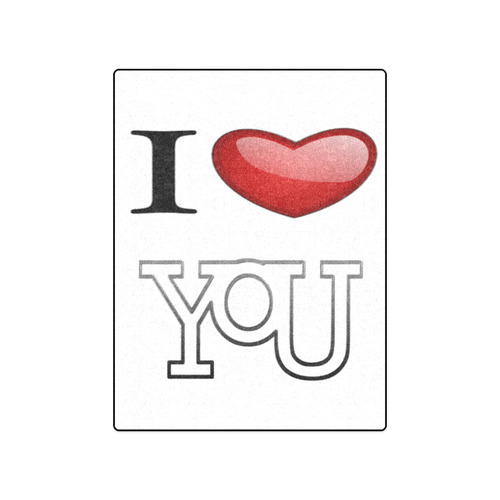 I Love You Blanket 50"x60"