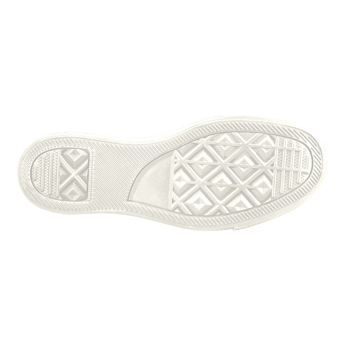 Leather-Look Irish Clover Women's Slip-on Canvas Shoes (Model 019)