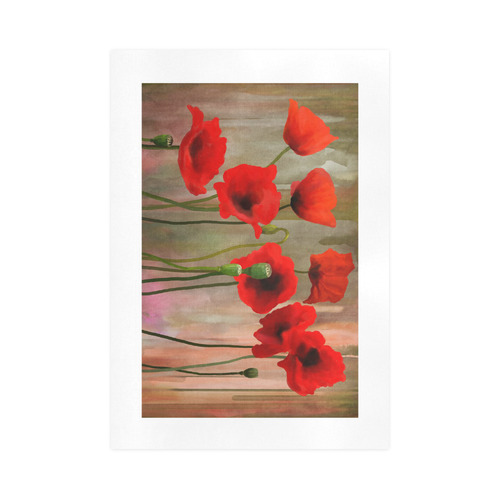 Poppies Art Print 16‘’x23‘’