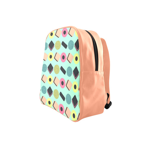 Liquorice Candy Mix School Backpack (Model 1601)(Small)