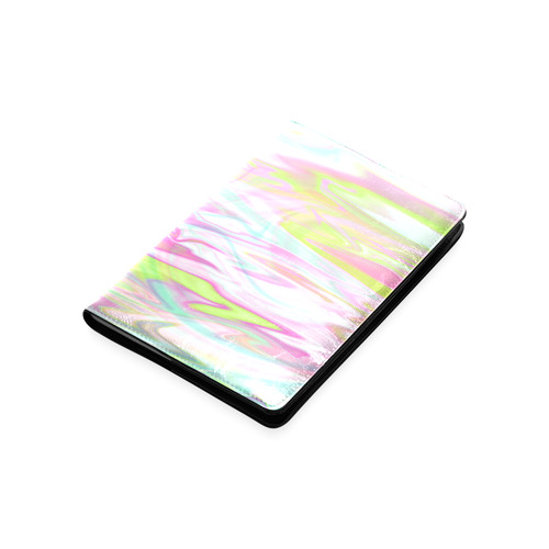 Pastel Iridescent Marble Waves Pattern Custom NoteBook A5