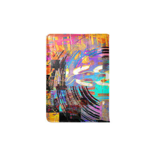 Abstract Art The Way Of Lizard multicolored Custom NoteBook A5
