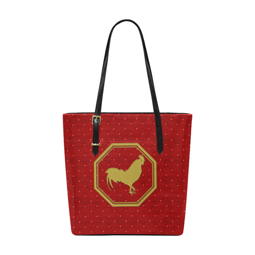 2017 year of the rooster Euramerican Tote Bag/Small (Model 1655)