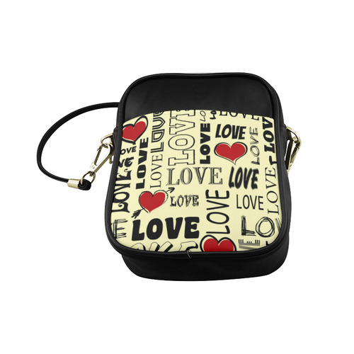 Love text design Sling Bag (Model 1627)