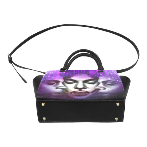 Raining purple Prince Classic Shoulder Handbag (Model 1653)