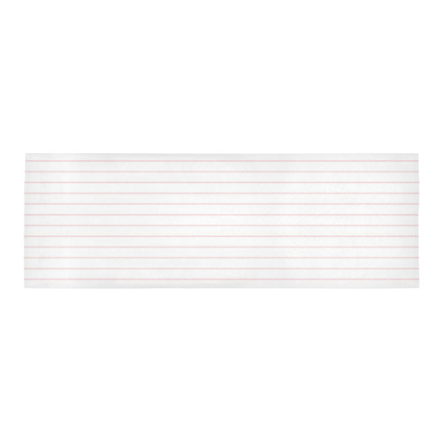 Blushing Bride Stripes Area Rug 9'6''x3'3''