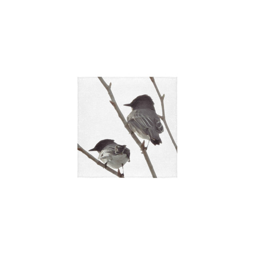 Winter Birds Square Towel 13“x13”