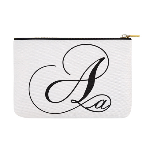 Alphabet A - Jera Nour Carry-All Pouch 12.5''x8.5''