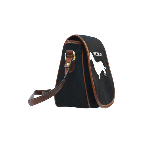 Long,Long Day by Popart Lover Saddle Bag/Small (Model 1649)(Flap Customization)