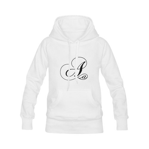 Alphabet A - Jera Nour Men's Classic Hoodie (Remake) (Model H10)