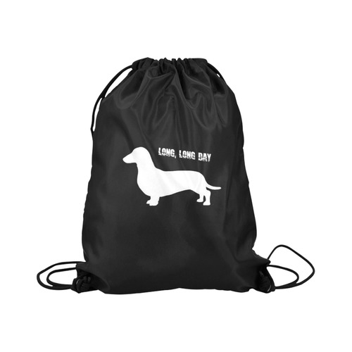 Long,Long Day by Popart Lover Large Drawstring Bag Model 1604 (Twin Sides)  16.5"(W) * 19.3"(H)