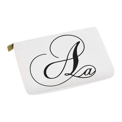 Alphabet A - Jera Nour Carry-All Pouch 12.5''x8.5''