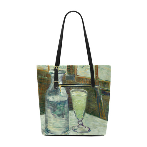 Van Gogh Cafe Table with Absinthe Detail Euramerican Tote Bag/Small (Model 1655)