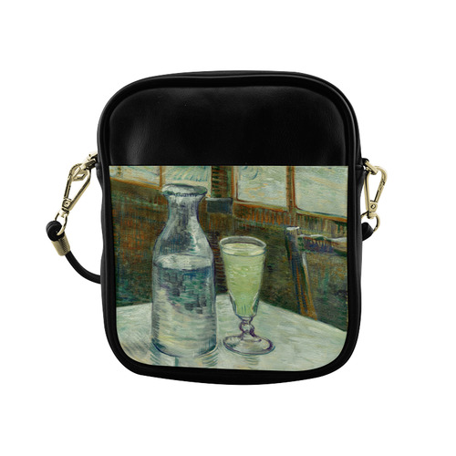 Van Gogh Cafe Table with Absinthe Detail Sling Bag (Model 1627)