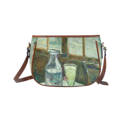 Van Gogh Cafe Table with Absinthe Saddle Bag/Small (Model 1649) Full Customization