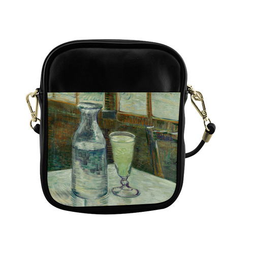 Van Gogh Cafe Table with Absinthe Detail Sling Bag (Model 1627)