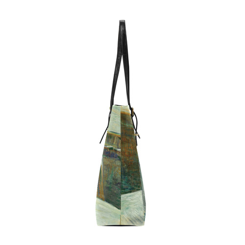 Van Gogh Cafe Table with Absinthe Detail Euramerican Tote Bag/Small (Model 1655)