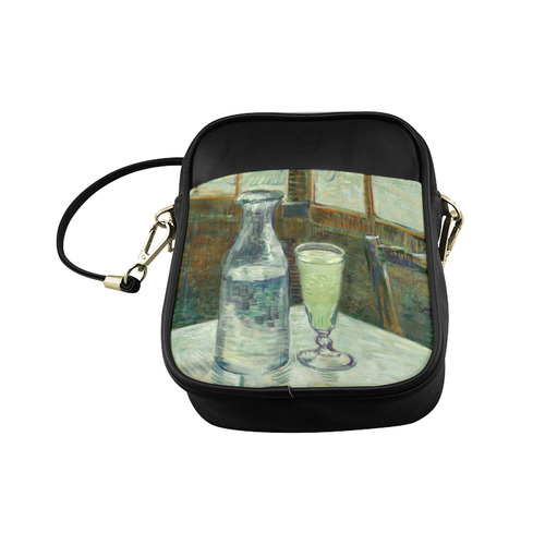 Van Gogh Cafe Table with Absinthe Detail Sling Bag (Model 1627)