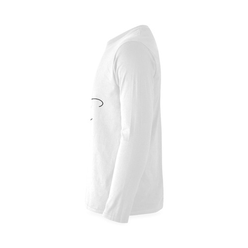 Alphabet B - Jera Nour Sunny Men's T-shirt (long-sleeve) (Model T08)