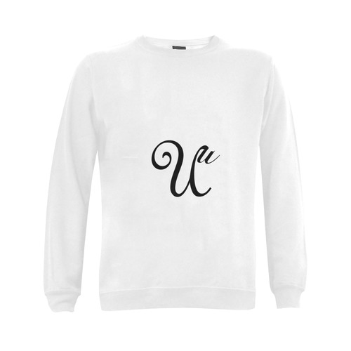 Alphabet U - Jera Nour Gildan Crewneck Sweatshirt(NEW) (Model H01)