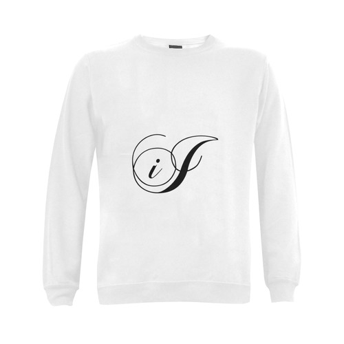 Alphabet I - Jera Nour Gildan Crewneck Sweatshirt(NEW) (Model H01)