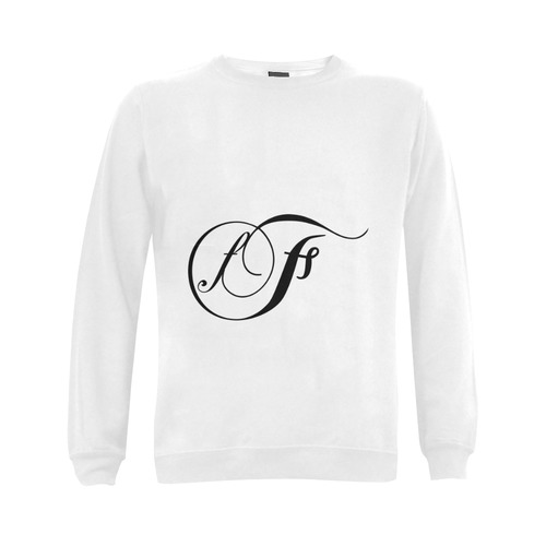 Alphabet F - Jera Nour Gildan Crewneck Sweatshirt(NEW) (Model H01)