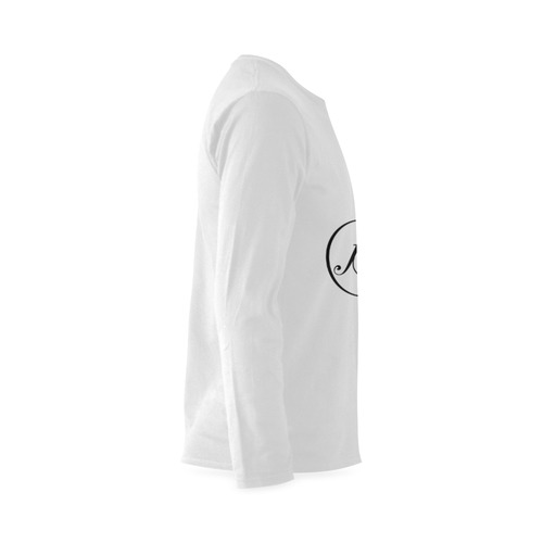 Alphabet F - Jera Nour Sunny Men's T-shirt (long-sleeve) (Model T08)