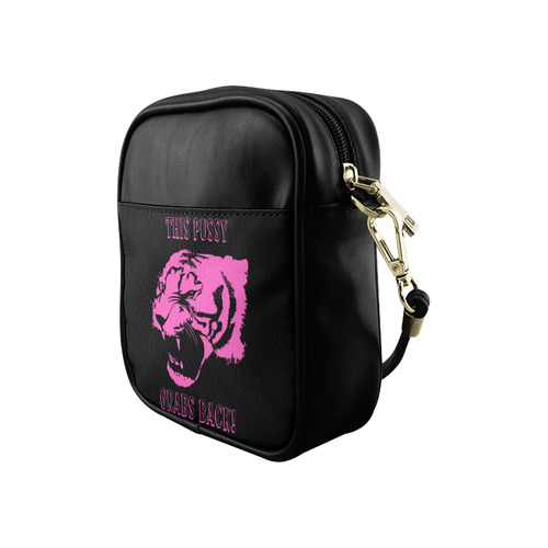 This Pussy Grabs Back! Sling Bag (Model 1627)