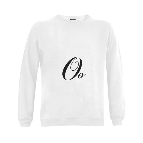 Alphabet O - Jera Nour Gildan Crewneck Sweatshirt(NEW) (Model H01)