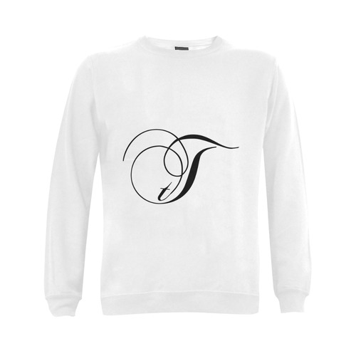 Alphabet T - Jera Nour Gildan Crewneck Sweatshirt(NEW) (Model H01)
