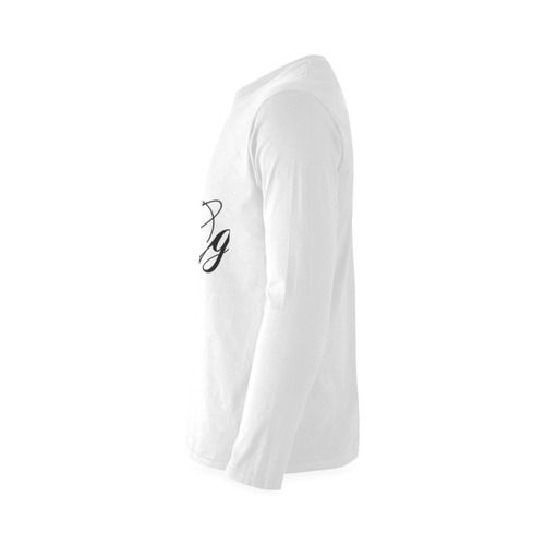 Alphabet G - Jera Nour Sunny Men's T-shirt (long-sleeve) (Model T08)