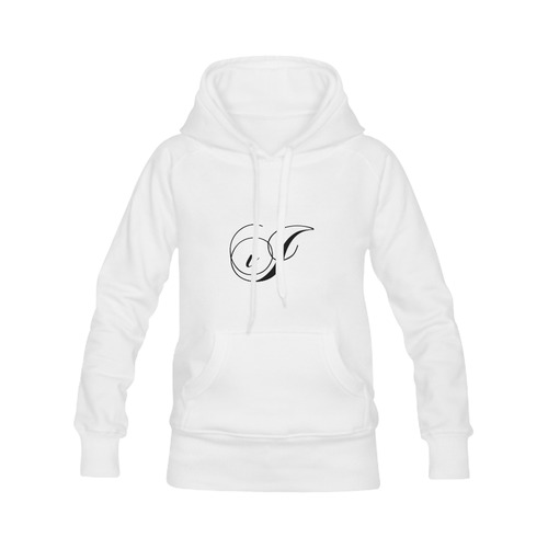 Alphabet I - Jera Nour Men's Classic Hoodie (Remake) (Model H10)