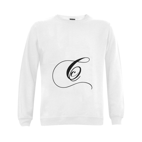 Alphabet C - Jera Nour Gildan Crewneck Sweatshirt(NEW) (Model H01)