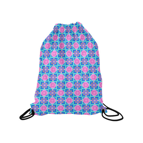 sweet little pattern B by FeelGood Medium Drawstring Bag Model 1604 (Twin Sides) 13.8"(W) * 18.1"(H)