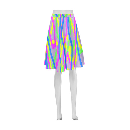 Pop Art Н Athena Women's Short Skirt (Model D15)