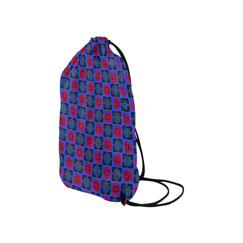 sweet little pattern E by FeelGood Small Drawstring Bag Model 1604 (Twin Sides) 11"(W) * 17.7"(H)
