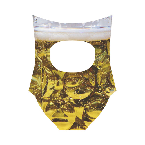 Photography - real GLASS OF BEER Strap Swimsuit ( Model S05)