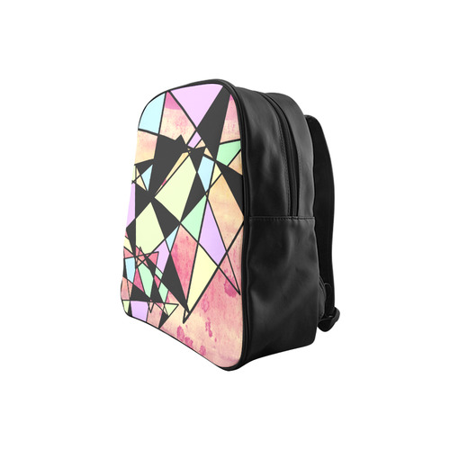 Geometric shapes School Backpack (Model 1601)(Small)