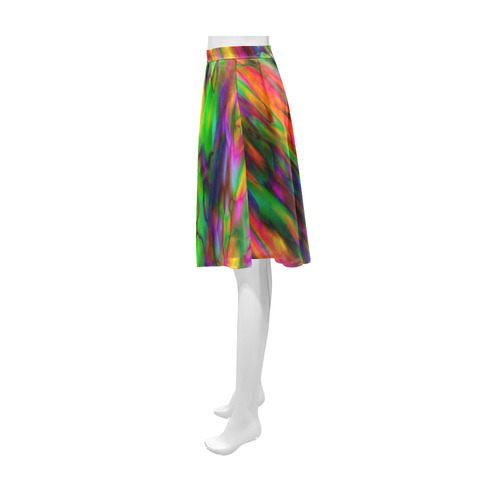 Abstract Athena Women's Short Skirt (Model D15)