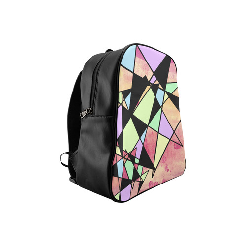 Geometric shapes School Backpack (Model 1601)(Small)